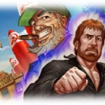 Chuck Norris: Bring on the Pain — Удар Чака Норриса ногой с разворота :)