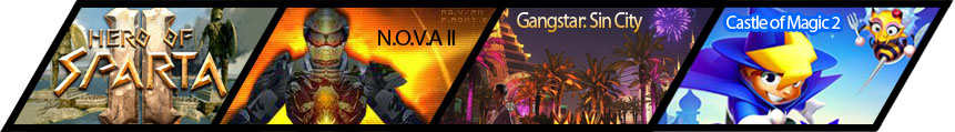 Hero of Sparta 2, N.O.V.A 2, Gangstar: Sin City, Castle of Magic 2 (Скоро) Hero of Sparta 2, N.O.V.A 2, Gangstar: Sin City, Castle of Magic 2 (Скоро) iphone