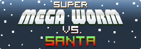 Super Mega Worm Vs. Santa iphone