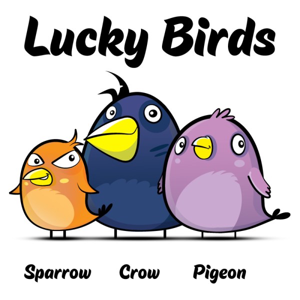 lucky birds Птицы