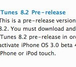Прошивка 3.0 Beta 4 и iTunes 8.2